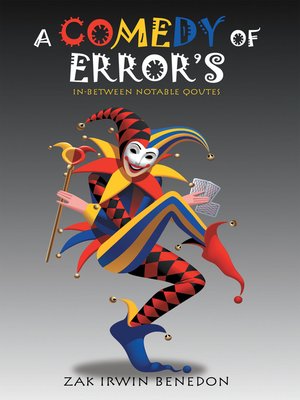 cover image of A Comedy of Error's